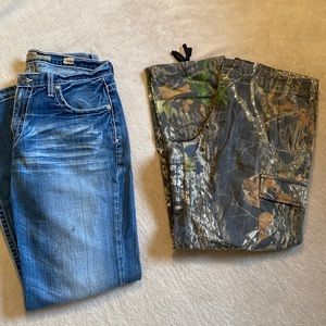 BKE Tyler & Mossy Oak Red Head Mens Pants Bundle